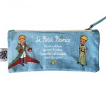 Trousse plate Le Petit Prince de St Exupéry - en coton