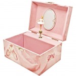 Coffret Musical Ballerine - Rose - Phosphorescent