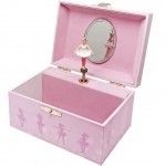 Coffret Musical Phosphorescent Chaussons Ballerine - Rose