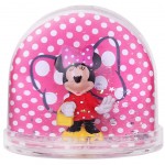 Mickey Disney - Boule à paillettes porte photo - Minnie Dotty