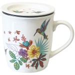 Tisanire avec infuseur mtal Collection Colibri