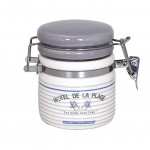 Pot  gros sel Hermtique avec cuillre de bois - CABOURG