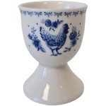 Coquetier Poules en cramique - Collection Bleuette