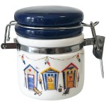 Pot  pices hermtique avec cuillre de bois
