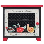 Cave � oeufs en bois collection poppy