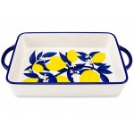 Plat � gratin rectangulaire citronnier en c�ramique 32 cm