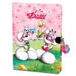Carnet secret Diddl avec cadenas et cl�s