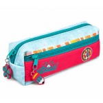 Trousse Scolaire Diddl Bleue 2 Compartiments Officielle