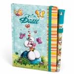 Carnet A6 et Stylo Diddl Bleu Officiel Diddl