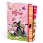 Carnet A6 et Stylo Diddlina Rose Officiel Diddl