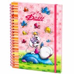 Cahier � Spirale A5 Diddlina Rose 80 Pages