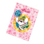 Bloc-notes parfum� Diddl format A6 � Diddlina rose