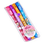 Pochette de 4 stylos � encre paillet�e Diddl hiver
