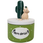 Boite  dents de lait alma - Souris et Cactus - Vert