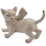 Figurine Chat  l'charpe gaspard 11 cm