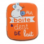 Boite  dents de lait Petite Souris - Modle Orange