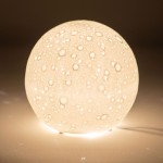 Lampe Pleine Lune en porcelaine 15 cm