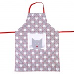 Tablier de cuisine Chat Coeur Taille Adulte