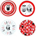 Dessous de verres Hibou - set de 4