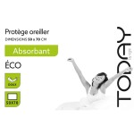 Protège Oreiller Coton absorbant - 50 x 70 cm - Gamme Eco
