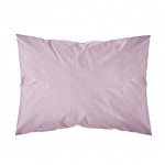 Taie d'oreiller en coton 57 fil 50 x 70 cm - Poudre de Lila