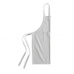 Tablier de cuisine adulte en coton Zinc