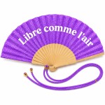 �ventail paillet� violet � Libre comme l�air �