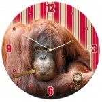Horloge Orang-outan verre