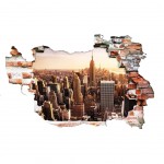 Sticker dcoratif mural New -York City 120 cm