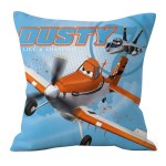 Coussin Disney Planes Dusty bleu 35 x 35 cm