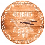 Horloge Boho en bois 40 cm - Attrape Rve Be Brave