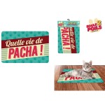 Tapis pour Animaux Quelle vie de pacha - 60 x 40 cm