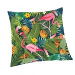 Housse de Coussin Flamants Roses 40 x 40 cm