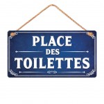 Plaque de porte - Place des Toilettes