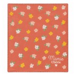 Plaid polaire Mamie ch�rie motif petites fleurs