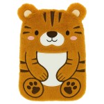 Bouillotte pour enfant tigre en fourrure douce  27 x 16 cm