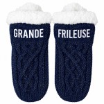 Chaussettes courtes d'int�rieur � paillettes Mamie d'amour