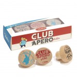 Coffret de 3 Bouchons Le Club des Aprophiles