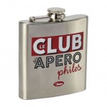 Flasque Le club des Apérophiles - 180 ml