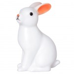 Veilleuse Lapin LED multicolore 16 cm