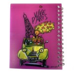 Carnet spirales Vive Paris