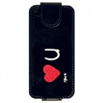 Etui compatible Iphone 5 I love U