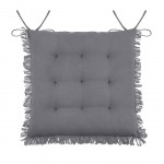 Galette de chaise Prague 40 x 40 cm - Anthracite