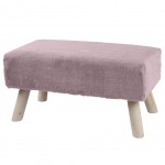 Tabouret Banc Rose - 63 X 33 X 31 cm