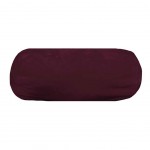 Coussin polochon dhoussable en maille Doudou - Bordeaux