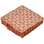 Coussin de sol en coton 40 x 40 x 8 cm - Greenmood