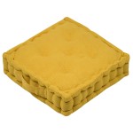Coussin de Sol en Coton Marlow  Curry