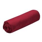 Drap housse Elys�e rouge 160 � 200 cm