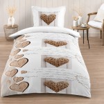 Parure de lit Charming Naturel – 140 x 200 cm Parure de lit Charming Naturel – 140 x 200 cm