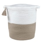 Panier de rangement Cambodge naturel 28 x 34 cm